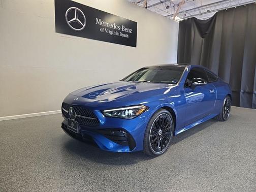 Sterling Blue Metallic 2025 Mercedes-Benz CLE 300 4MATIC Coupe