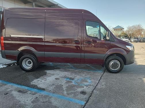 Velvet Red 2025 Mercedes-Benz Sprinter 3500XD Standard Roof