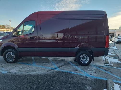 Velvet Red 2025 Mercedes-Benz Sprinter 3500XD Standard Roof