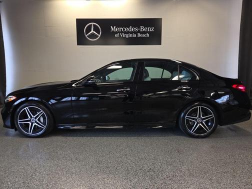 Black 2024 Mercedes-Benz C-Class C 300 4MATIC