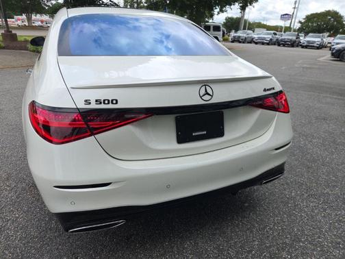White 2022 Mercedes-Benz S-Class 4MATIC