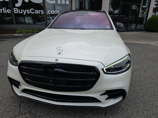 White 2022 Mercedes-Benz S-Class 4MATIC