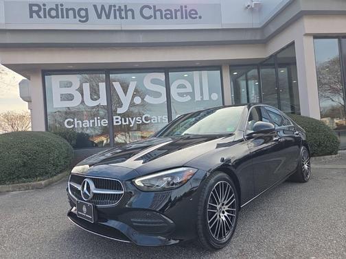 Black 2025 Mercedes-Benz C-Class C 300