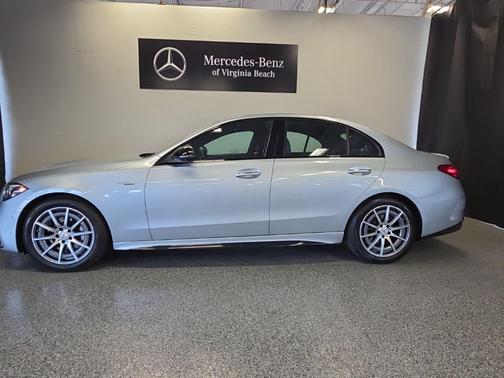 Cirrus Silver Metallic 2024 Mercedes-Benz AMG C 43 4MATIC