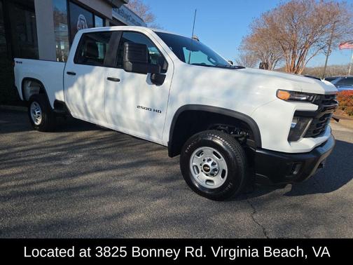 Summit White 2025 Chevrolet Silverado 2500 WT
