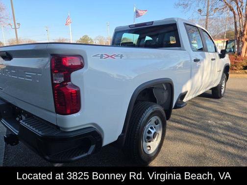 Summit White 2025 Chevrolet Silverado 2500 WT