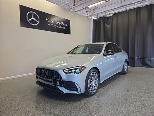 Cirrus Silver Metallic 2024 Mercedes-Benz AMG C 43