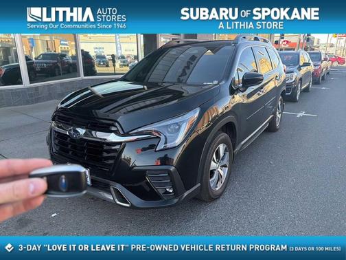 Crystal Black Silica 2024 Subaru Ascent Premium 7-Passenger