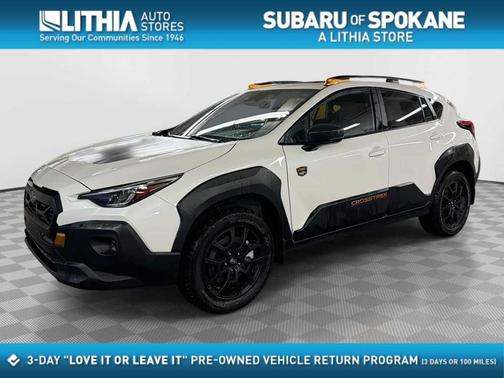 Crystal White Pearl 2026 Subaru Crosstrek Wilderness