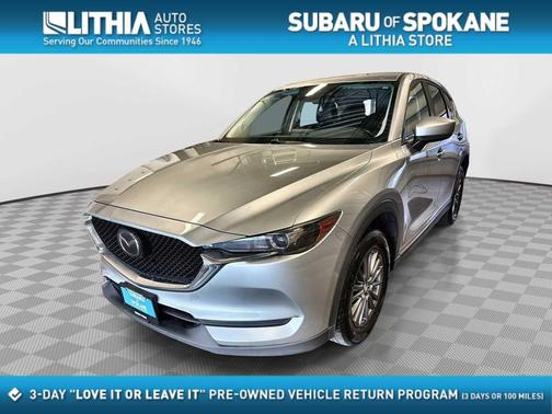 Sonic Silver Metallic 2020 Mazda CX-5 Touring