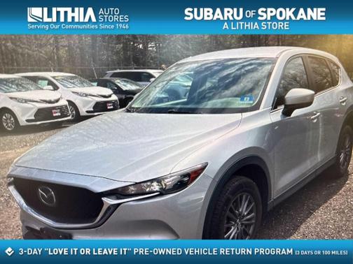 Sonic Silver Metallic 2020 Mazda CX-5 Touring
