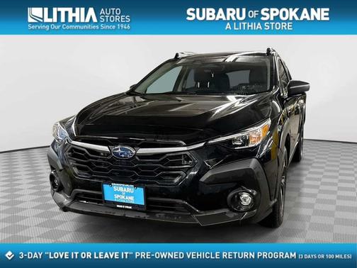 Crystal Black Silica 2024 Subaru Crosstrek Premium