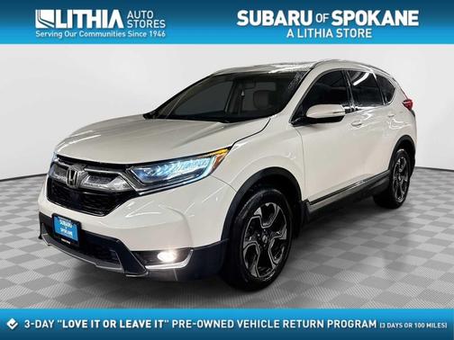 White Diamond Pearl 2017 Honda CR-V Touring