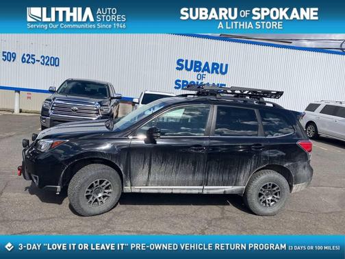 Crystal Black Silica 2018 Subaru Forester 2.0XT Touring