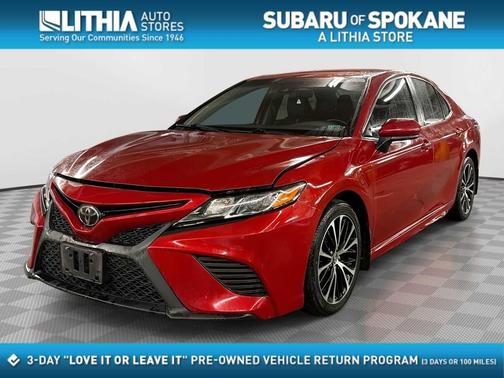 Supersonic Red 2019 Toyota Camry SE