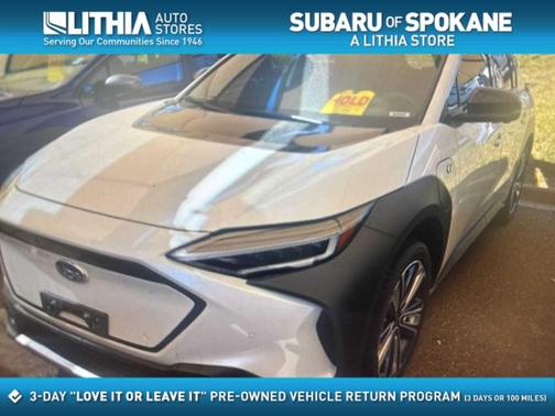 Cosmic White Pearl 2023 Subaru Solterra Touring