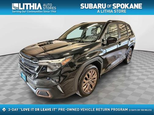 Crystal Black Silica 2026 Subaru Forester Sport