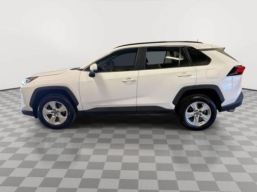 Super White 2019 Toyota RAV4 XLE