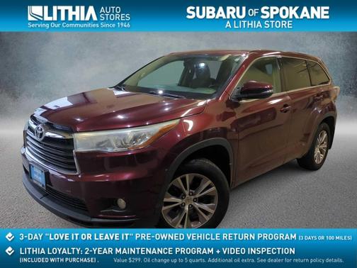 2015 Toyota Highlander LE Plus
