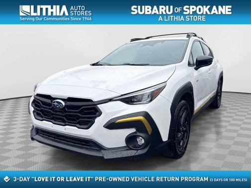 Crystal White Pearl 2024 Subaru Crosstrek Sport