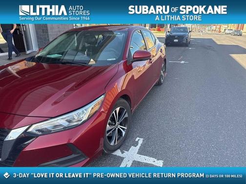 Scarlet Ember Tintcoat 2020 Nissan Sentra SV