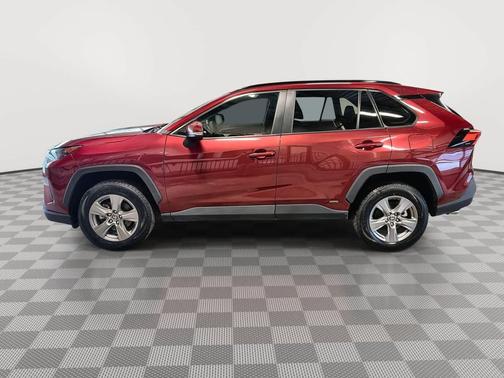 Ruby Flare Pearl 2022 Toyota RAV4 Hybrid LE