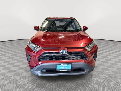 Ruby Flare Pearl 2022 Toyota RAV4 Hybrid LE