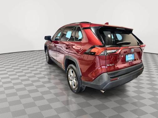 Ruby Flare Pearl 2022 Toyota RAV4 Hybrid LE