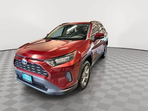 Ruby Flare Pearl 2022 Toyota RAV4 Hybrid LE