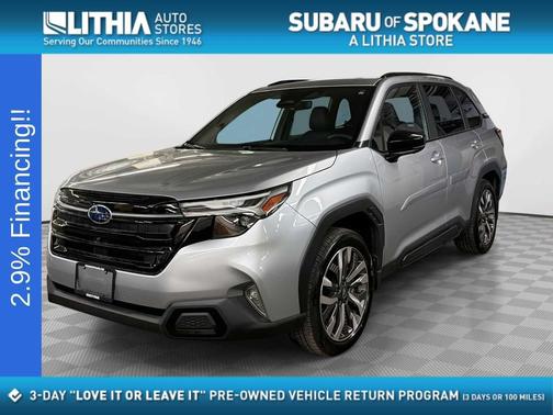 Ice Silver Metallic 2026 Subaru Forester Touring