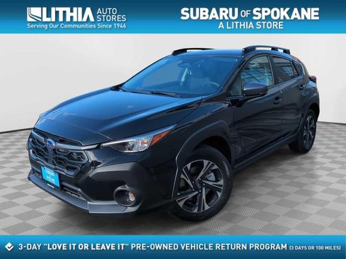 Crystal Black Silica 2026 Subaru Crosstrek Premium