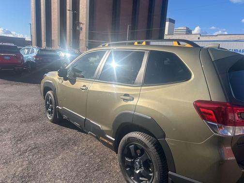 Autumn Green Metallic 2023 Subaru Forester Wilderness