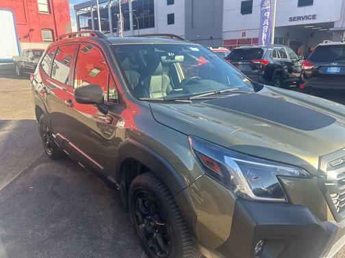 Autumn Green Metallic 2023 Subaru Forester Wilderness