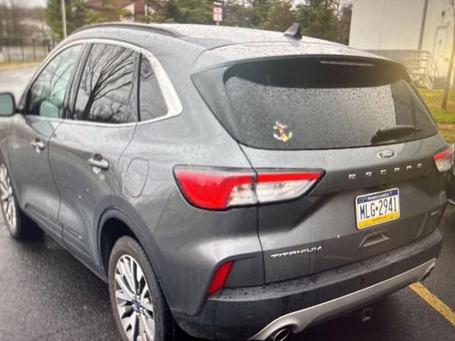 CARBONIZED GRAY 2022 Ford Escape Titanium