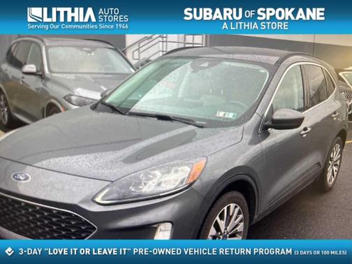 CARBONIZED GRAY 2022 Ford Escape Titanium