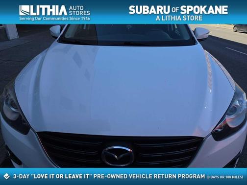 Crystal White Pearl Mica 2016 Mazda CX-5 Touring