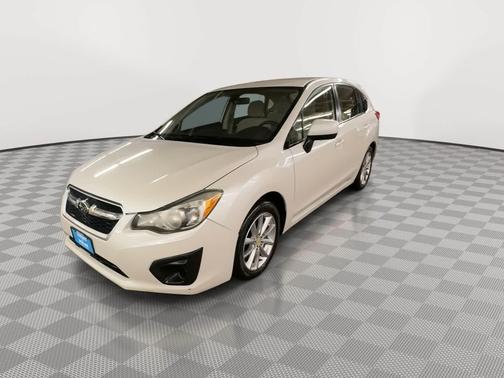 Satin White Pearl 2014 Subaru Impreza 2.0i Premium