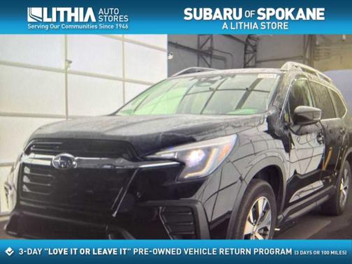 Crystal Black Silica 2025 Subaru Ascent Premium