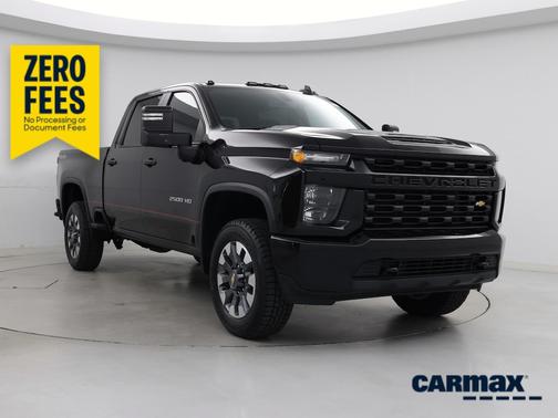 Black 2021 Chevrolet Silverado 2500 Custom