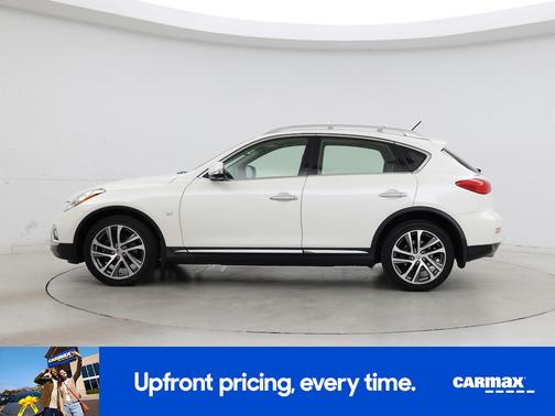 White 2017 INFINITI QX50