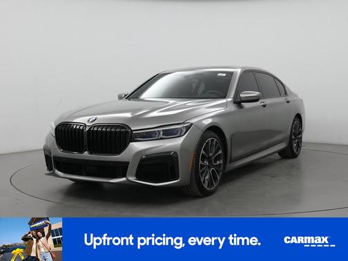 Gray 2020 BMW 750 XI