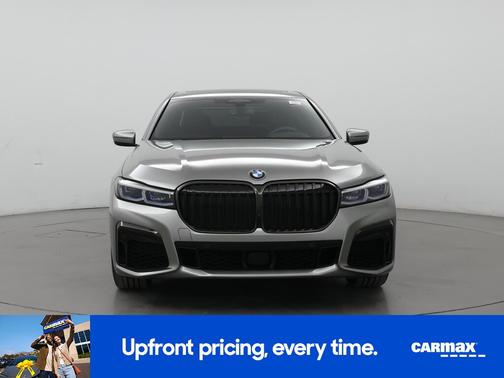Gray 2020 BMW 750 XI