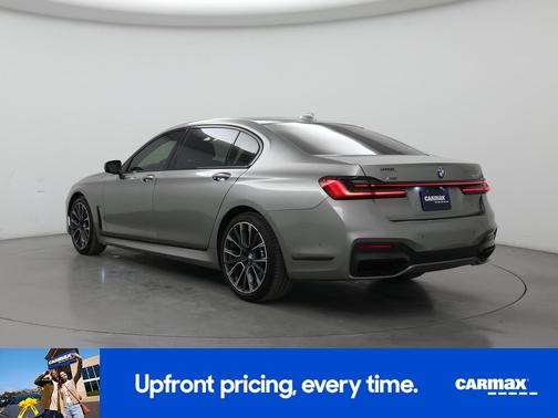 Gray 2020 BMW 750 XI
