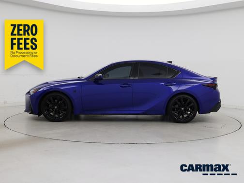 Blue 2023 Lexus IS 350 F-Sport
