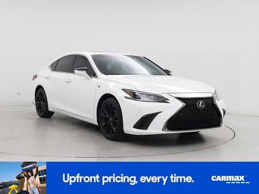 White 2023 Lexus ES 350 F-SPORT Handling