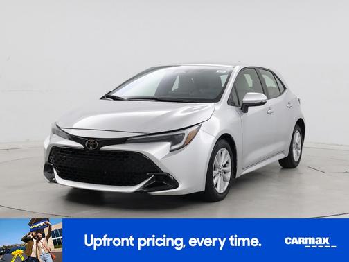Silver 2023 Toyota Corolla Hatchback SE