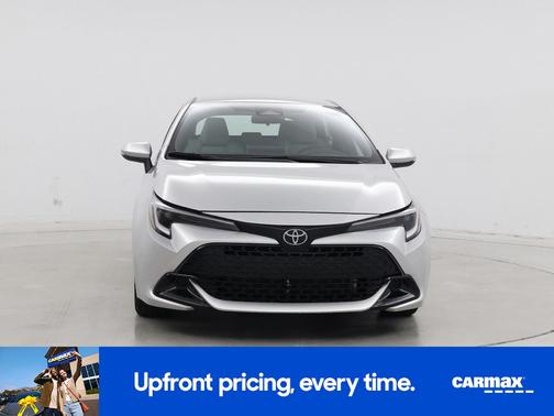 Silver 2023 Toyota Corolla Hatchback SE
