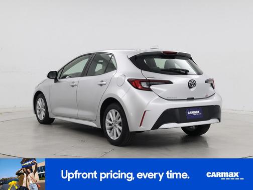 Silver 2023 Toyota Corolla Hatchback SE