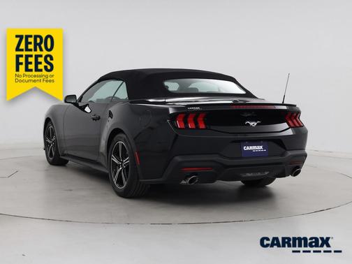 Black 2025 Ford Mustang Ecoboost