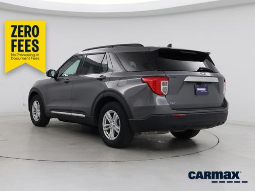 Gray 2022 Ford Explorer XLT